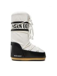 Moon Boot Śniegowce Mb Icon Nylon 80D1400440 Biały. Białe śniegowce damskie Moon Boot, z materiału, bez zapięcia. Za 539.00 zł.
