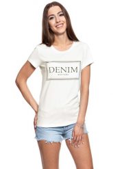 MUSTANG T SHIRT DAMSKI Alexia C Print 1009054 2020. Białe t-shirty damskie Mustang, s, bez wzorów, bez kołnierzyka, bez ramiączek. W wyprzedaży za 39.99 zł.