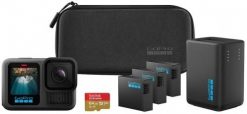 GoPro HERO13 Extended Power Bundle aparat do fotografii sportowej 27,6 MP 5.3K Ultra HD CMOS 25,4 / 1,9 mm (1 / 1.9") Wi-Fi 157 g. Zegarki sportowe No Name, bez wzorów. Za 2,242.99 zł.