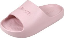 Levi`s Klapki damskie Levi's Wendy różowe VWEN0011S-0310 36. Czerwone klapki damskie bez wzorów, sportowe, bez obcasa, bez zapięcia. Za 118.23 zł.