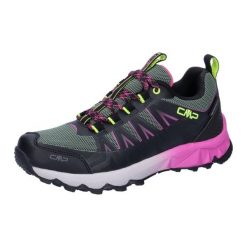 Wodne buty trekkingowe dla kobiet CMP Laky Fast. Czarne obuwie trekkingowe damskie CMP, z gumy, bez zapięcia. Za 459.35 zł.
