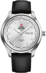 Zegarek Swiss Military Zegarek męski Swiss Military by Chrono SM34116.05 czarny. Czarne zegarki męskie Swiss Military, bez wzorów. Za 990.00 zł.
