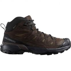 Buty trekkingowe męskie Salomon X Ultra 360 Ltr Mid Gtx Gore-tex. Brązowe buty zimowe męskie Salomon, bez wzorów, z gore-texu, za kostkę, bez obcasa, bez zapięcia. Za 718.00 zł.
