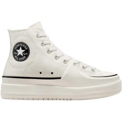 Trampki Converse Chuck Taylor All Star Construct, Dla obu płci. Białe trampki i tenisówki damskie Converse, bez wzorów, bez zapięcia. Za 490.00 zł.