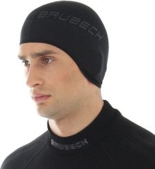Brubeck Czapka unisex czarna r. L/XL (HM10020A). Czarne czapki damskie Brubeck, bez wzorów. Za 58.72 zł.