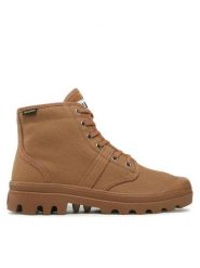 Palladium Trapery Pallabrousse 00069-255-M Brązowy. Brązowe buty zimowe męskie Palladium, bez wzorów, z materiału, bez obcasa, bez zapięcia. Za 539.99 zł.