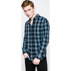 Produkt by Jack & Jones - Koszula. Niebieskie koszule męskie PRODUKT by Jack & Jones, l, bez wzorów, z bawełny, casualowe, bez kołnierzyka, bez ramiączek. W wyprzedaży za 59.90 zł.