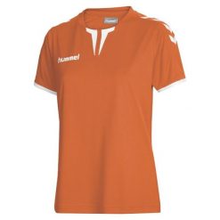 Koszulka sportowa z krótkim rękawem damska Hummel Core Womens SS Jersey. Brązowe koszulki sportowe damskie Hummel, s, bez wzorów, z jersey, bez ramiączek, do piłki nożnej. Za 37.00 zł.