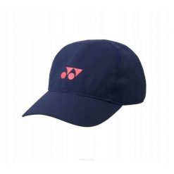 Czapka tenisowa z daszkiem Yonex Uni Cap granatowa. Niebieskie czapki damskie YONEX, na jesień, bez wzorów. Za 135.00 zł.