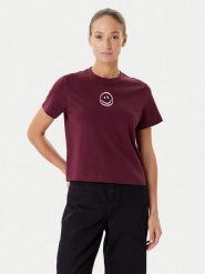 Vero Moda T-Shirt Sara 10311633 Fioletowy Regular Fit. Fioletowe t-shirty damskie Vero Moda, m, bez wzorów, z bawełny, bez kołnierzyka, bez ramiączek. Za 89.99 zł.