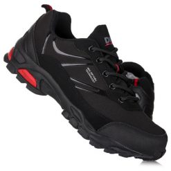 Buty damskie sportowe wodoodporne DK FALCON SOFTSHELL. Czarne obuwie sportowe damskie DK, bez wzorów, z softshellu, bez zapięcia, trekkingowe. Za 159.00 zł.