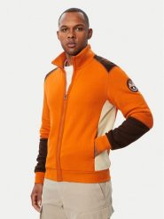Napapijri Bluza B-Archive NP0A8AFN Pomarańczowy Regular Fit. Brązowe bluzy męskie Napapijri, m, bez wzorów, z bawełny, bez ramiączek, bez kaptura. Za 749.99 zł.