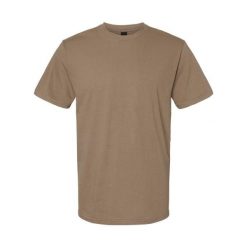 Koszulka Unisex Dla Dorosłych Softstyle Midweight. Brązowe bluzki damskie GILDAN, xl, bez wzorów, sportowe, bez kołnierzyka, bez ramiączek. Za 33.99 zł.