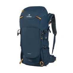 Plecak trekkingowy Alpinus Veymont 55. Niebieskie plecaki męskie Alpinus, bez wzorów, z materiału, wizytowe. Za 499.00 zł.