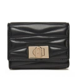 Portfel Furla. Czarne portfele damskie Furla. Za 569.99 zł.