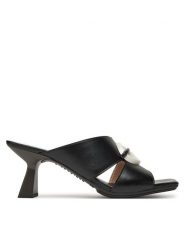 Hispanitas Klapki Danielle HV253875 Czarny. Czarne klapki damskie Hispanitas, bez wzorów, ze skóry, bez obcasa, bez zapięcia. Za 359.99 zł.