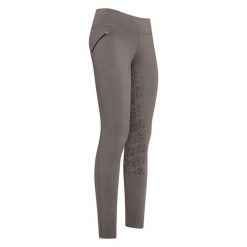 Damskie legginsy jeździeckie z pełną przyczepnością Easy Rider Dietse. Zielone legginsy damskie EASY RIDER, bez wzorów, z dresówki. Za 252.50 zł.