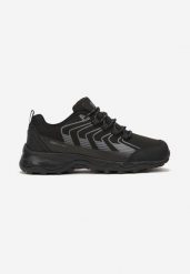 Czarne Buty Sportowe Soft Shell Sznurowane Neluisa. Czarne buty sportowe męskie Born2be, bez wzorów, z gumy, przed kostkę, bez zapięcia. Za 169.99 zł.