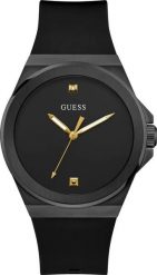 Zegarek męski Guess GW0790G2 czarny. Czarne zegarki męskie Guess, z aplikacjami. Za 966.74 zł.