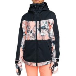 Damska Kurtka ROXY PRESENCE PARKA JACKET. Czarne parki damskie Roxy, na zimę, bez wzorów, bez kaptura. Za 749.00 zł.