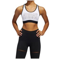 Biustonosz sportowy damski Adidas Don't Rest Alphaskin. Czerwone bielizna sportowa damska Adidas, xs, bez wzorów. Za 102.00 zł.