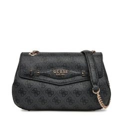 Torebka Guess. Czarne torebki do ręki damskie Guess, z aplikacjami, bez dodatków. Za 349.99 zł.