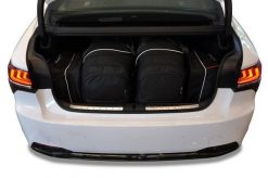 Torby Do Bagażnika Lexus Ls 2017+ 4Szt Kjust. Czarne torby podróżne damskie KJUST, bez wzorów, z kauczuku. Za 1,238.00 zł.