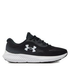 Buty do biegania Under Armour. Czarne obuwie sportowe damskie Under Armour, bez wzorów, bez zapięcia, do biegania. Za 199.99 zł.
