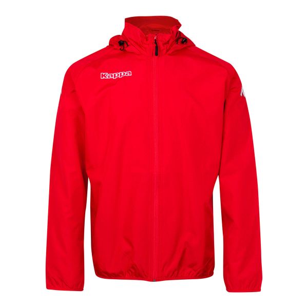 Kurtka Kappa Martio. Czarne kurtki męskie Kappa, xl, bez wzorów, z poliesteru, klasyczne, z kapturem. Za 257.50 zł.