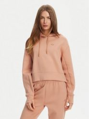 Lacoste Bluza SF0281 Pomarańczowy Loose Fit. Brązowe bluzy damskie Lacoste, bez wzorów, z bawełny, bez ramiączek, bez kaptura. Za 529.99 zł.