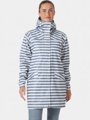 Płaszcz Przeciwdeszczowy Damski Helly Hansen Moss. Białe płaszcze damskie Helly Hansen, s, bez wzorów, z materiału, eleganckie, bez kołnierzyka, bez kaptura. Za 483.65 zł.