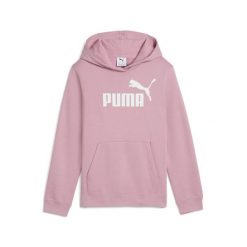 Młodzieżowa polarowa bluza z kapturem ESS z logo No. 1 PUMA. Czerwona bluzy damskie Puma, m, bez wzorów, z polaru, młodzieżowe, bez ramiączek, z kapturem. W wyprzedaży za 119.00 zł.