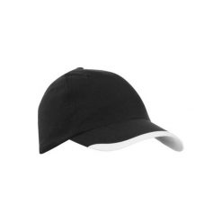 Miękka czapka z daszkiem do gry w tenisa TC100. Czarne czapki damskie ARTENGO, bez wzorów, z materiału. Za 19.99 zł.