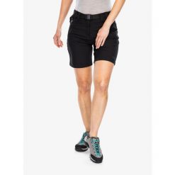 Spodenki damskie CMP Allegra Bermuda. Czarne szorty damskie Campagnolo, bez wzorów, sportowe. Za 155.99 zł.