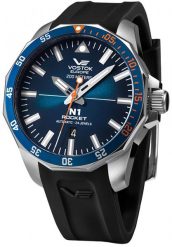 Zegarek męski Vostok Europe NH35A-225A615S czarny. Czarne zegarki męskie Vostok Europe, bez wzorów. Za 2,526.54 zł.