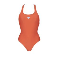 Strój kąpielowy damski jednoczęściowy sportowy na basen Arena Icons. Brązowe stroje kąpielowe damskie ARENA, s, bez wzorów. Za 69.99 zł.