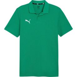 Koszulka sportowa męska Puma Team Goal Casuals Polo. Zielone koszulki sportowe męskie Puma, m, bez wzorów, bez ramiączek. Za 99.00 zł.