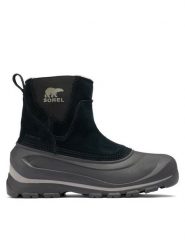 Sorel Śniegowce Buxton Pull On Wp 24 2084911010 Czarny. Czarne buty zimowe męskie Sorel, bez wzorów, ze skóry, bez obcasa, bez zapięcia. Za 489.99 zł.