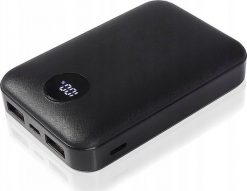 Power bank 10000 mAh Czarny V0133-03. Czarne powerbanki INNE. Za 154.13 zł.