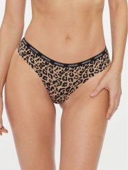Guess Figi klasyczne O3YE00 KBUT0 Brązowy. Brązowe majtki damskie Guess, z syntetyku. Za 69.99 zł.