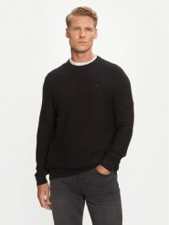 Mustang Sweter Elliot 1014688 Czarny Regular Fit. Czarne swetry męskie Mustang, m, bez wzorów, z bawełny, bez kołnierzyka, bez ramiączek. Za 179.99 zł.
