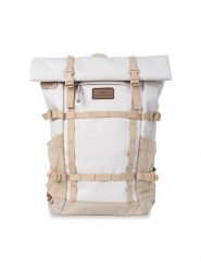 Doughnut Plecak Paratrooper Happy Camper D374HA-0065-F Beżowy. Brązowe plecaki damskie Doughnut, bez wzorów, z materiału. Za 309.99 zł.