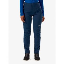 Spodnie softshell damskie Berghaus Trail-Explorer Pant. Niebieskie spodnie sportowe damskie Berghaus, na lato, bez wzorów, z softshellu, sportowe, trekkingowe. Za 419.99 zł.