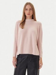 Kontatto Sweter 3M0811C Różowy Regular Fit. Czerwone swetry nierozpinane damskie Kontatto, m, bez wzorów, z syntetyku, bez kołnierzyka, bez ramiączek. Za 269.99 zł.