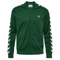 Bluza dresowa zapinana na zamek błyskawiczny Hummel Archive Regular Poly. Białe bluzy damskie Hummel, bez wzorów, z dresówki, sportowe, bez ramiączek, bez kaptura. Za 263.10 zł.