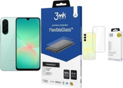 Smartfon Samsung Galaxy A26 5G 6/128GB Zielony (SM-A266BLGBEUB) + FlexibleGlass + Etui Clear Case. Zielone smartfony SAMSUNG. Za 912.00 zł.
