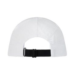 Czapka z daszkiem BUFF SPEED CAP LOGO. Białe czapki damskie Buff, na lato, bez wzorów, z materiału, wakacyjne. Za 137.00 zł.