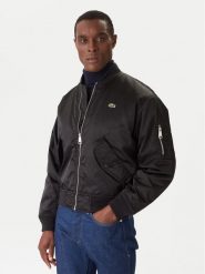 Lacoste Kurtka bomber BH2899 Czarny Regular Fit. Czarne kurtki męskie Lacoste, m, bez wzorów, z syntetyku, bez kaptura. Za 1,149.00 zł.