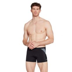 Męskie kąpielówki SYDNEY Boxer. Czarne kąpielówki męskie Zoggs, l, bez wzorów. Za 155.08 zł.