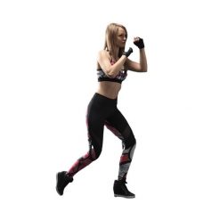 Damskie legginsy Dorawon Graffiti. Czerwone legginsy damskie DORAWON, bez wzorów. Za 463.00 zł.